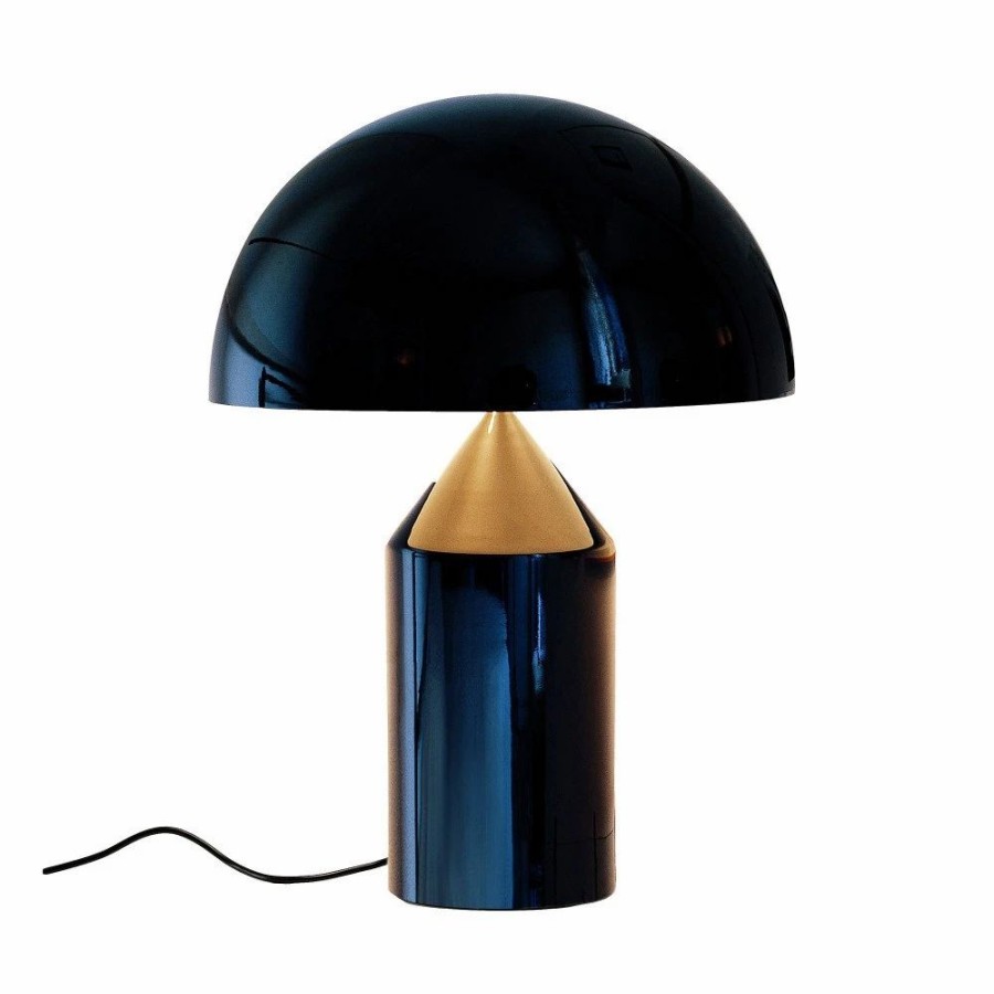 Lighting * | Minima. Oluce Atollo Table Lamp Black