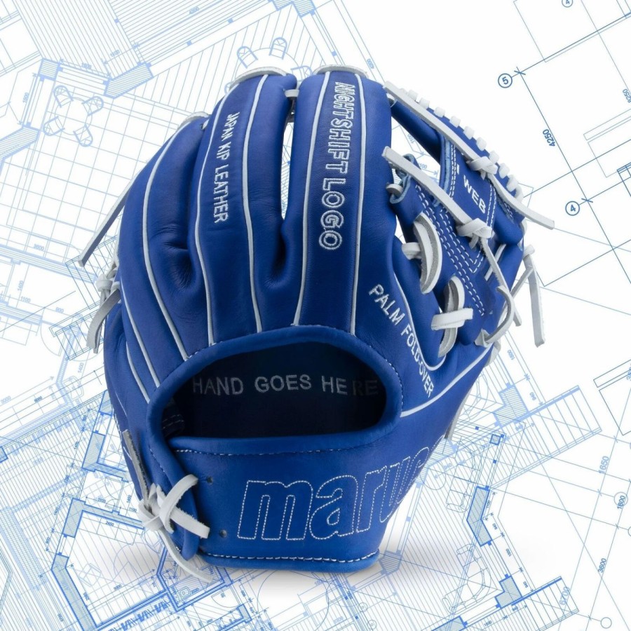 Baseball Gloves * | 2023 Marucci Nightshift Blueprint Special Edition 11.75