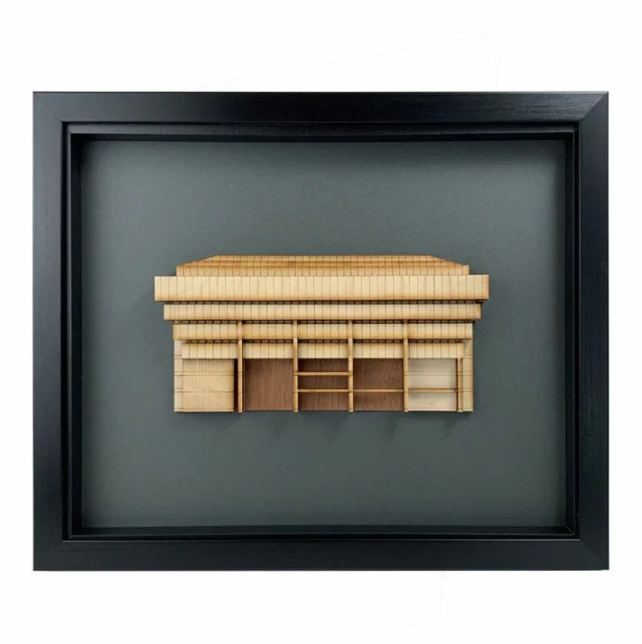 Gifts And Accessories * | Minima. Spaceplay Lasercut: Birmingham Central Library Elevation Ii