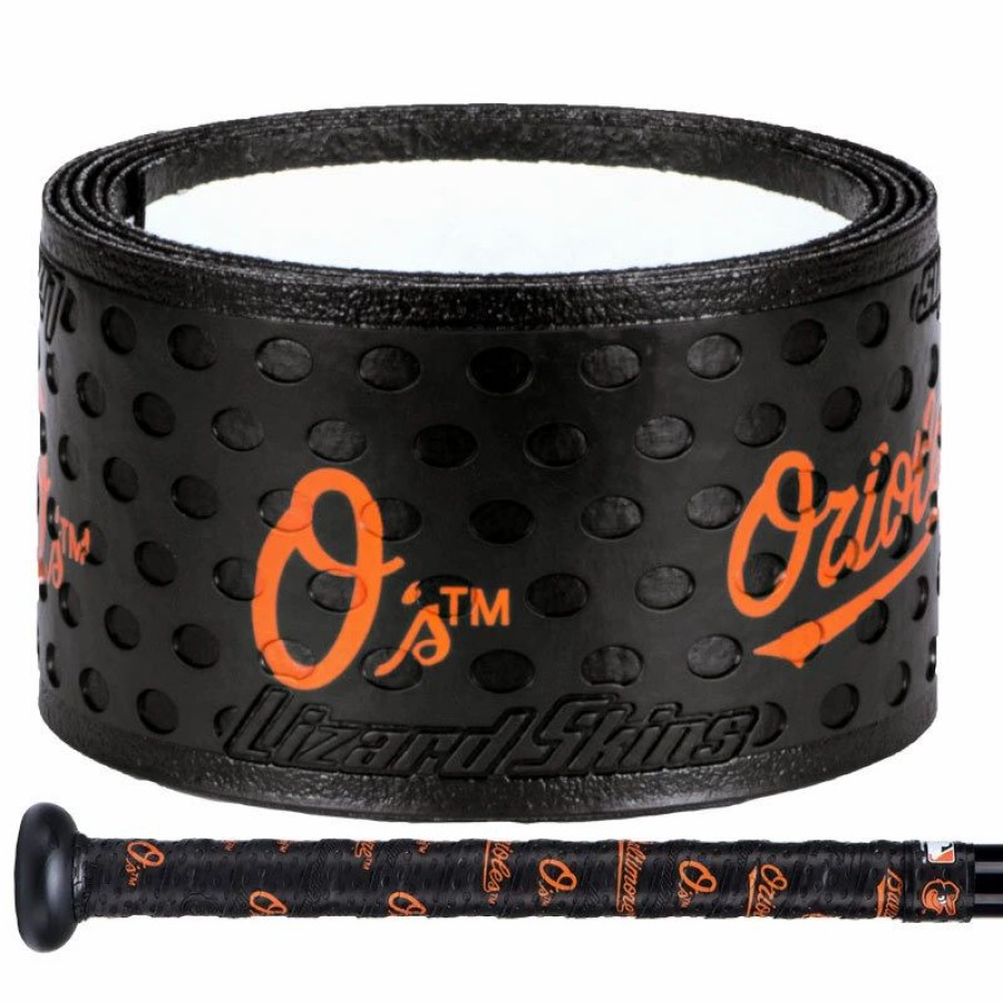 Bat Grips * | Lizard Skin 1.1Mm Mlb Edition- Orioles