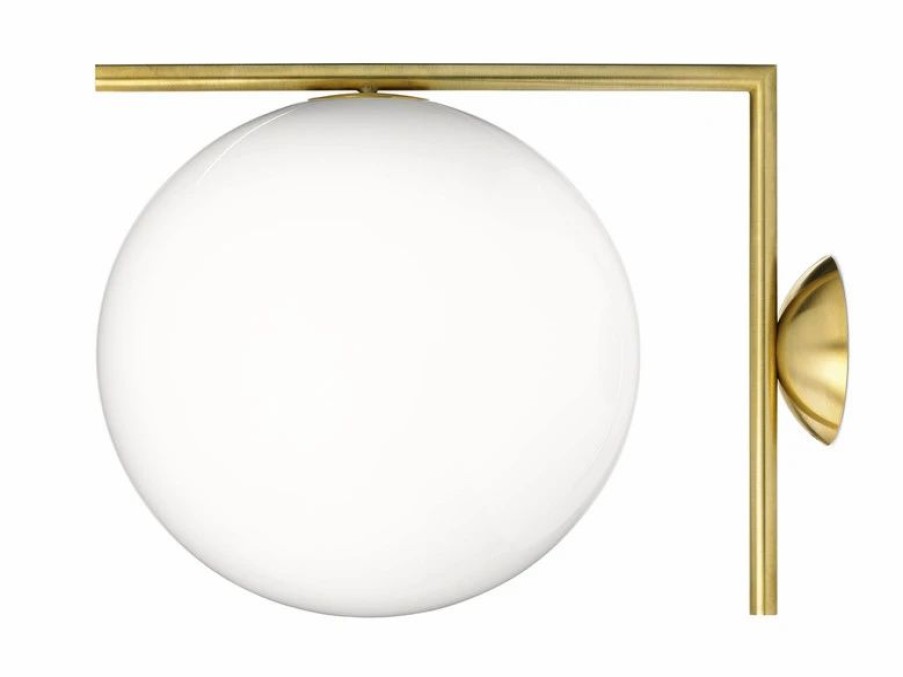 Lighting * | Minima. Flos Ic C/W2 Wall Light