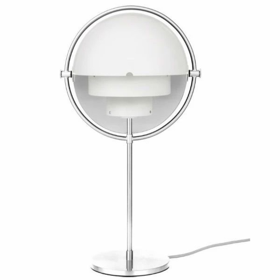 Lighting * | Minima. Gubi Multi-Lite Table Lamp Chrome Base