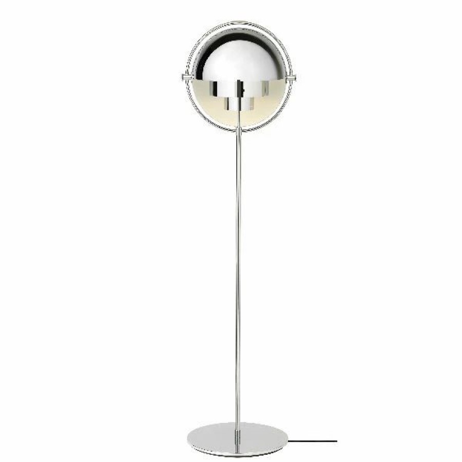 Lighting * | Minima. Gubi Multi-Lite Floor Lamp Chrome