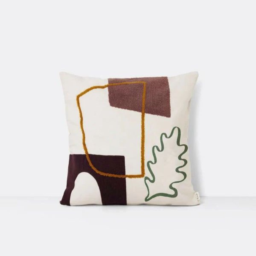 Gifts And Accessories * | Minima. Ferm Living Mirage Leaf Cushion