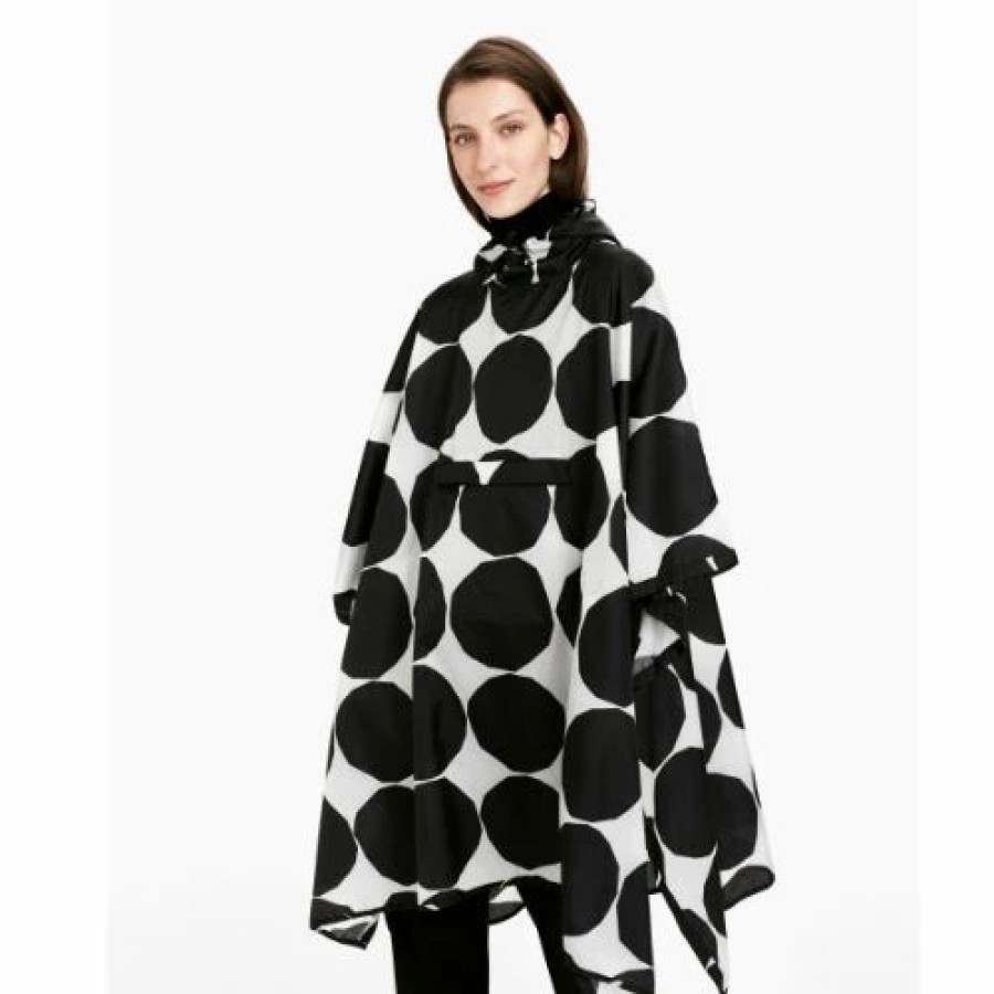 Gifts And Accessories * | Minima. Marimekko Unisex Kivet Rain Poncho