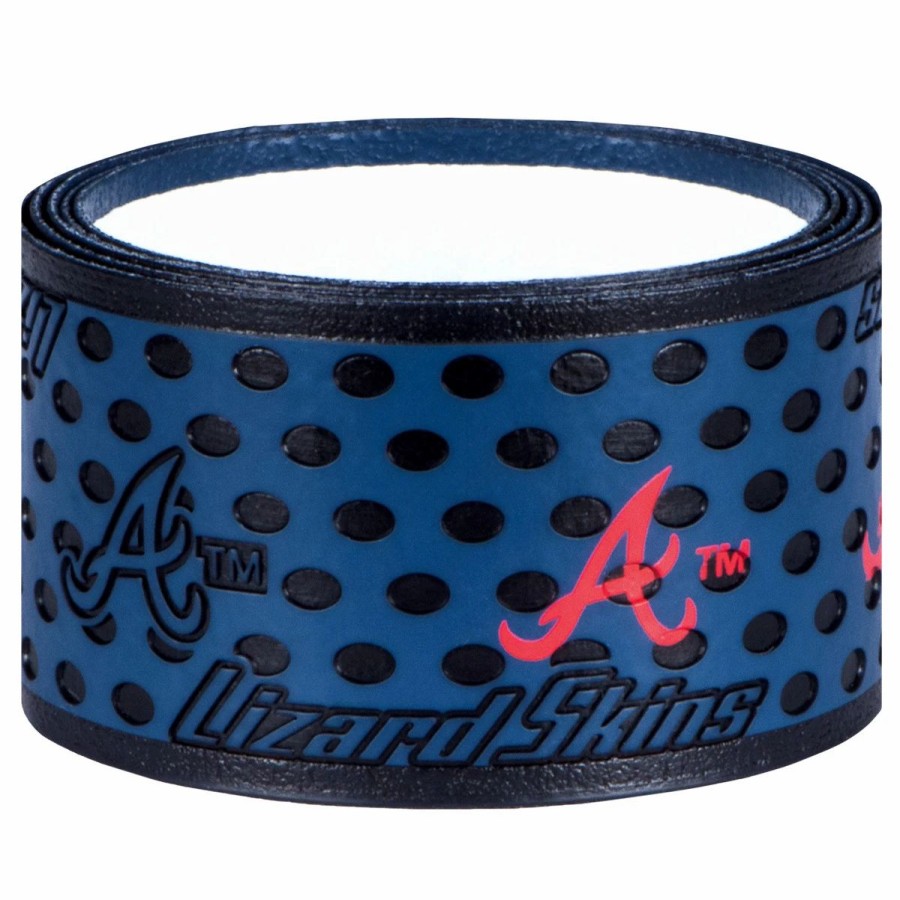 Bat Grips * | Lizard Skin 1.1Mm Mlb Edition- Braves