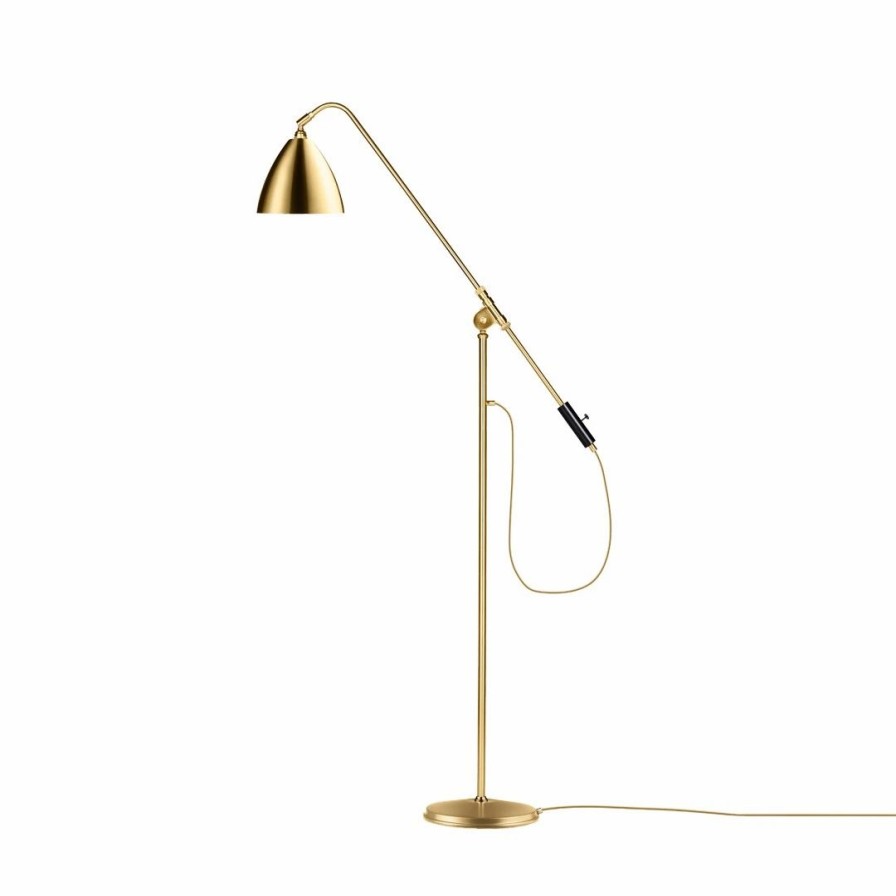 Lighting * | Minima. Gubi Bestlite Bl4 Floor Lamp Brass