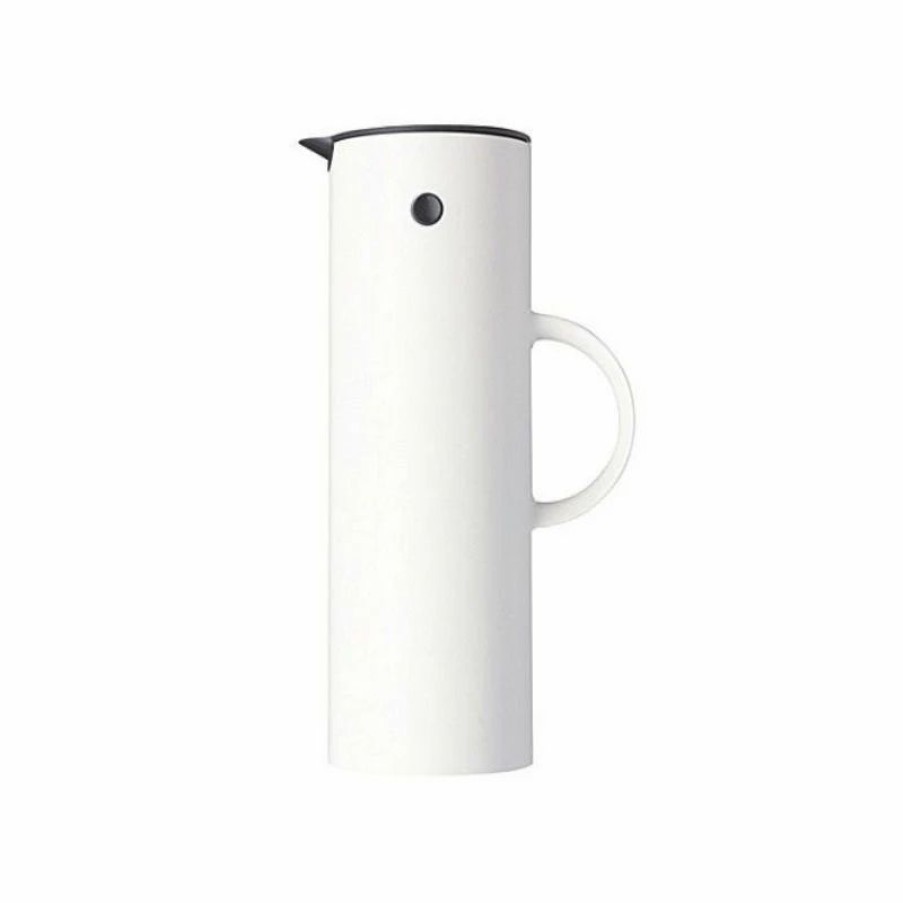 Gifts And Accessories * | Minima. Stelton Em77 1L White Vacuum Jug