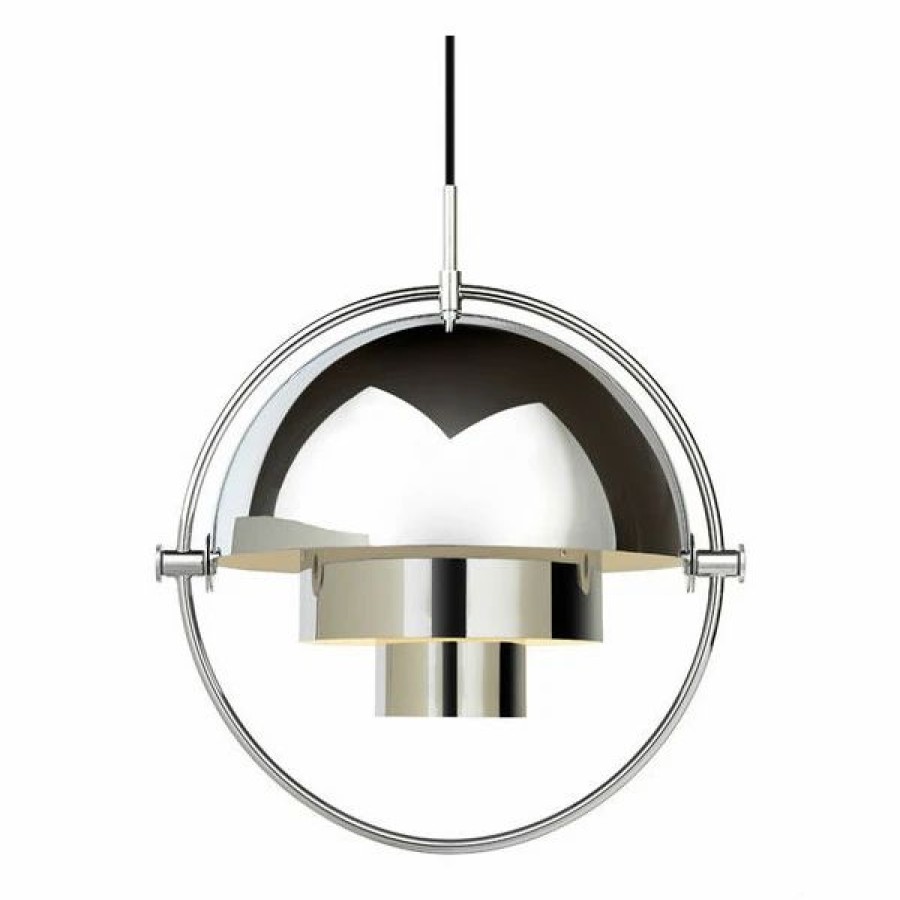 Lighting * | Minima. Gubi Multi-Lite Pendant Light Chrome