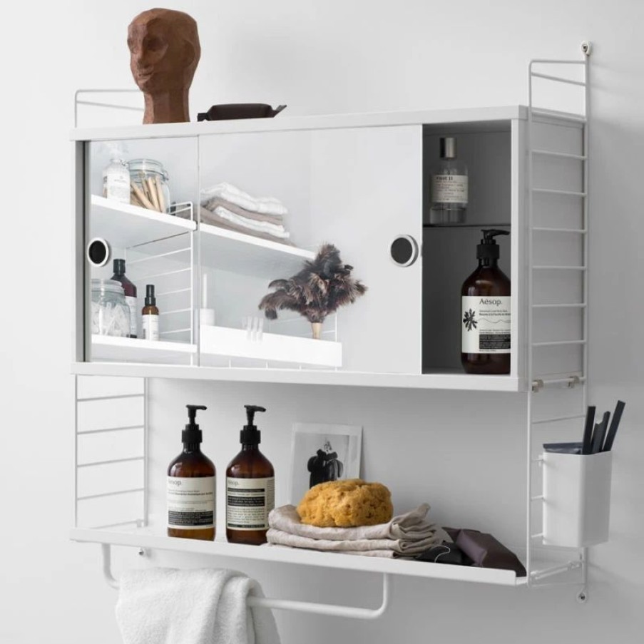 Gifts And Accessories * | Minima. String Bathroom Shelving Cabinet