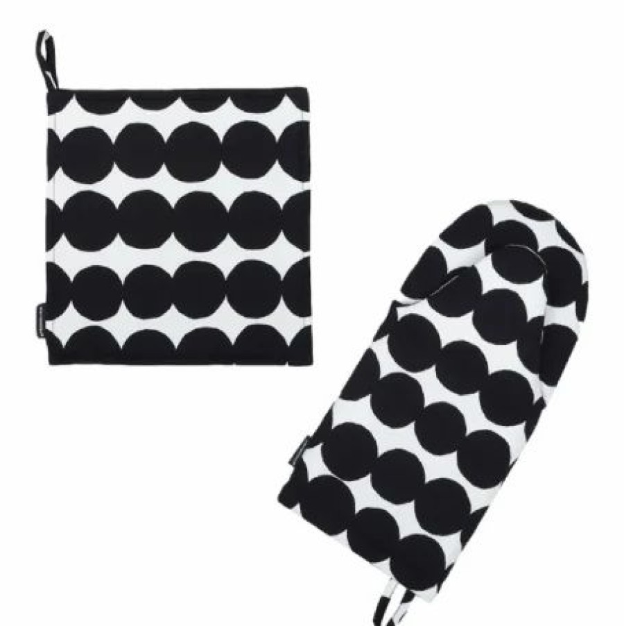 Gifts And Accessories * | Minima. Marimekko Rasymatto Oven Mitten And Pot Holder Set Of 2