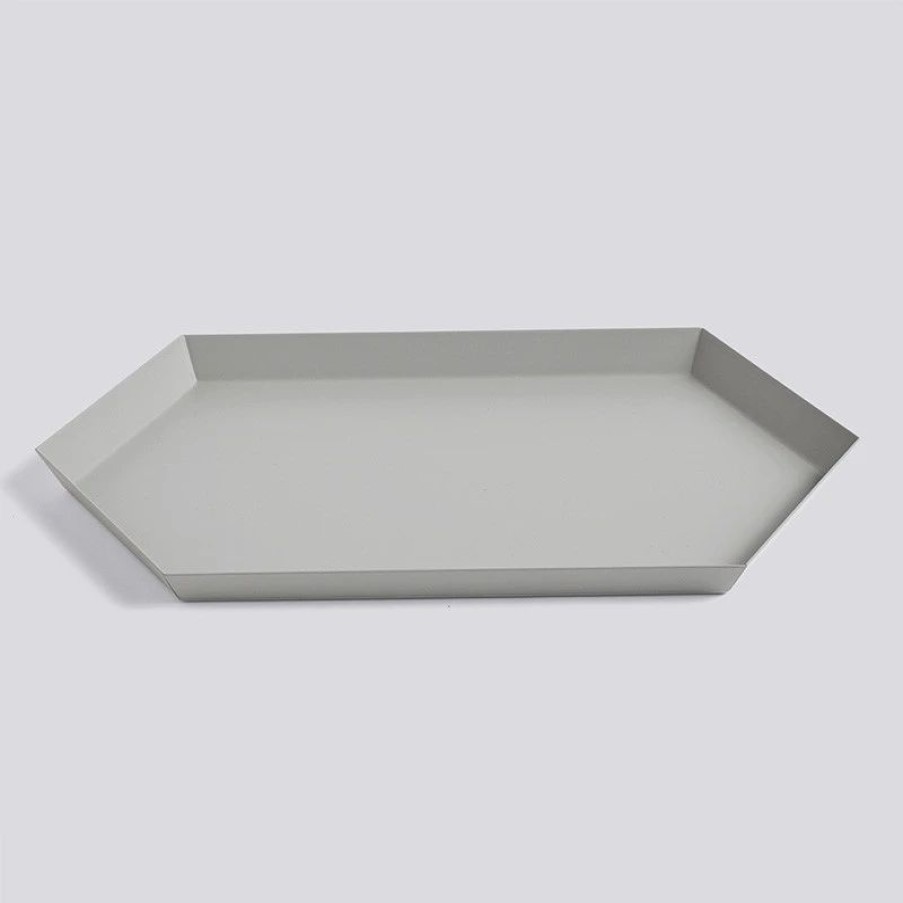 Gifts And Accessories * | Minima. Hay Kaleido Hexagon Tray Medium Grey