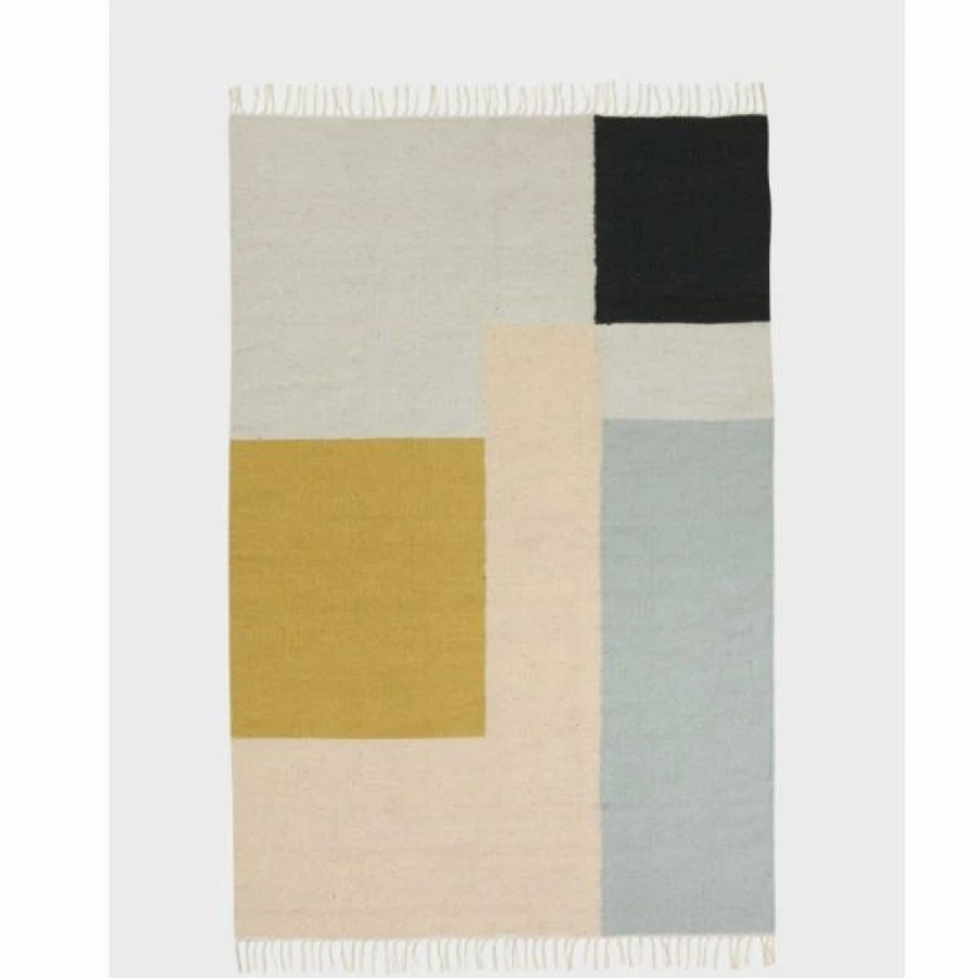 Gifts And Accessories * | Minima. Ferm Living Kelim Rug Squares Medium