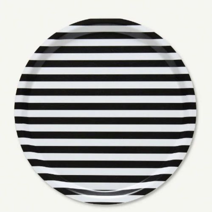 Gifts And Accessories * | Minima. Marimekko Tasaraita Plywood Tray 31 Cm