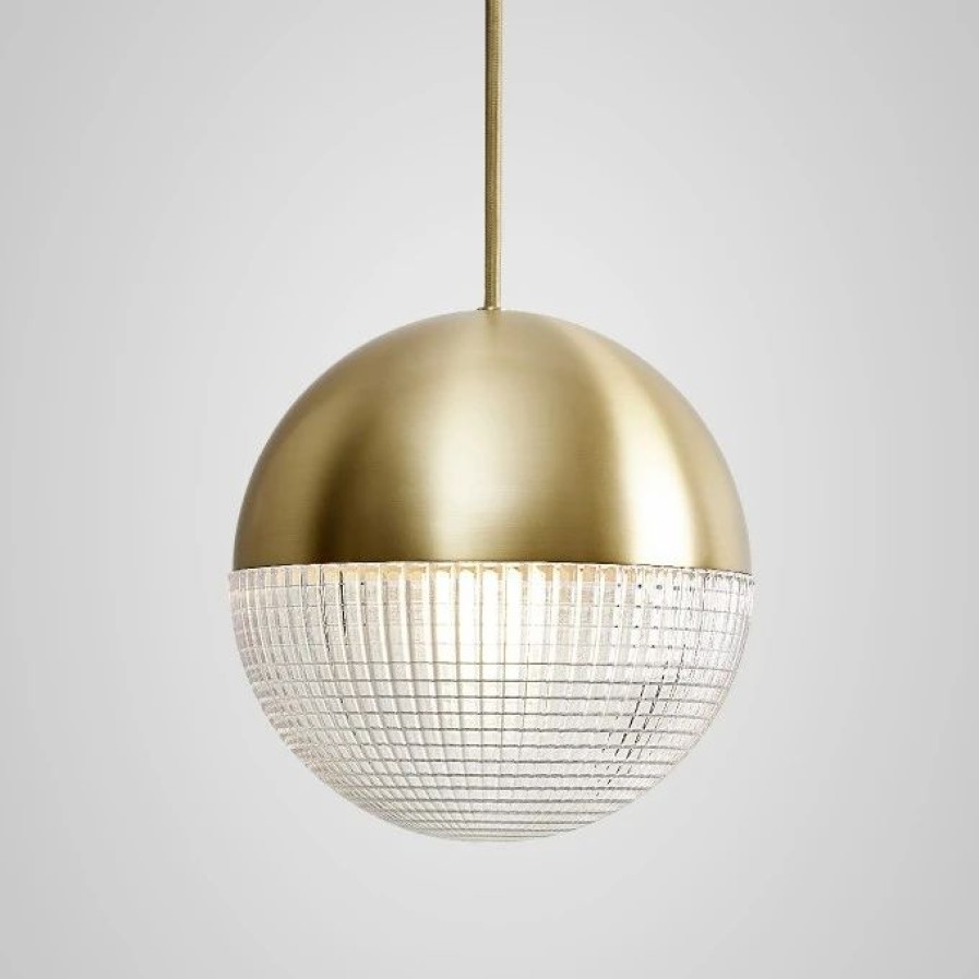 Lighting * | Minima. Lee Broom Little Lens Flair Pendant Light