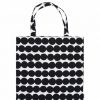 Gifts And Accessories * | Minima. Marimekko Black/White Rasymatto Tote Bag