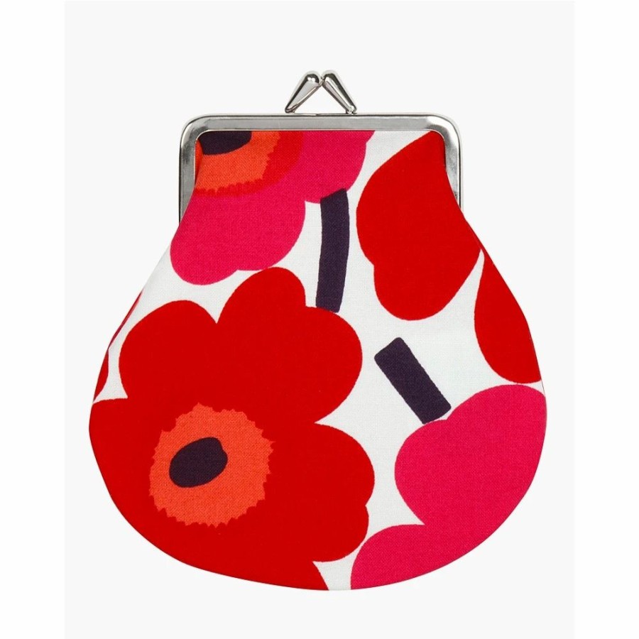 Gifts And Accessories * | Minima. Marimekko Pieni Kukkaro Mini Unikko Coin Purse