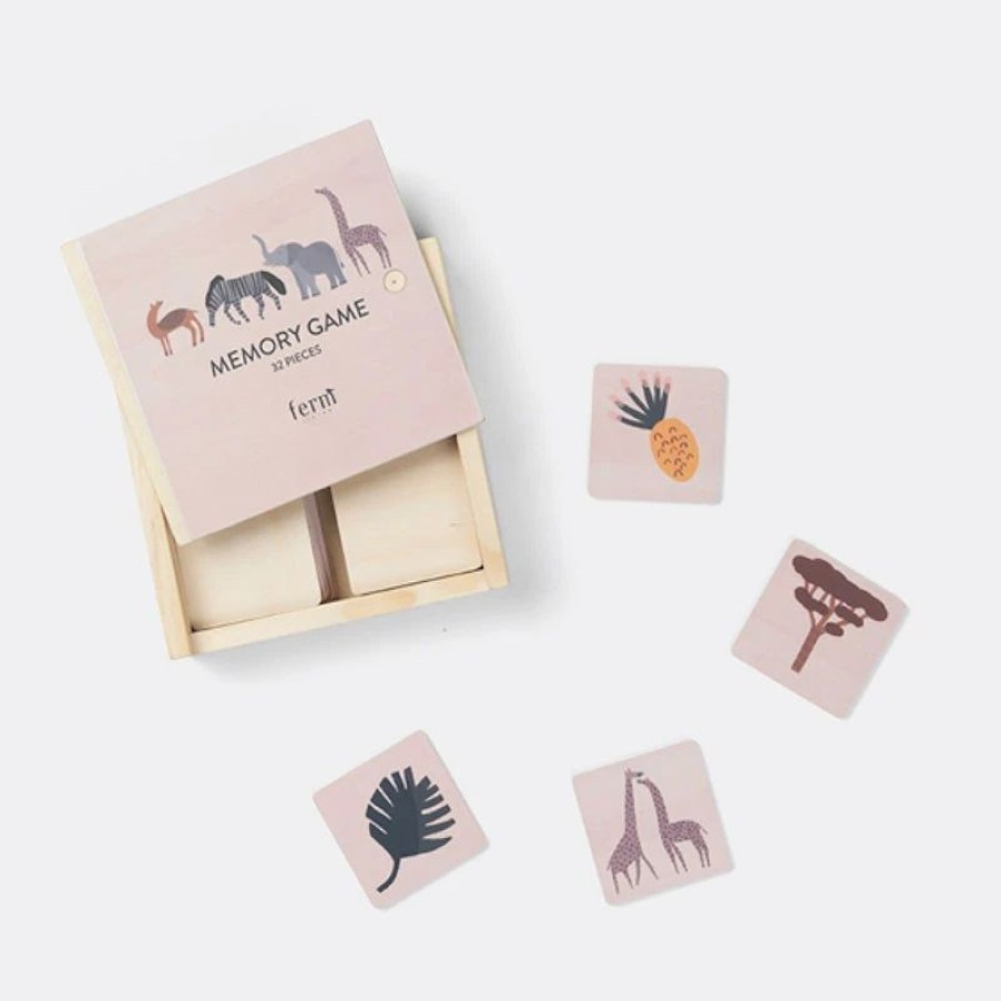 Gifts And Accessories * | Minima. Ferm Living Safari Memory Game