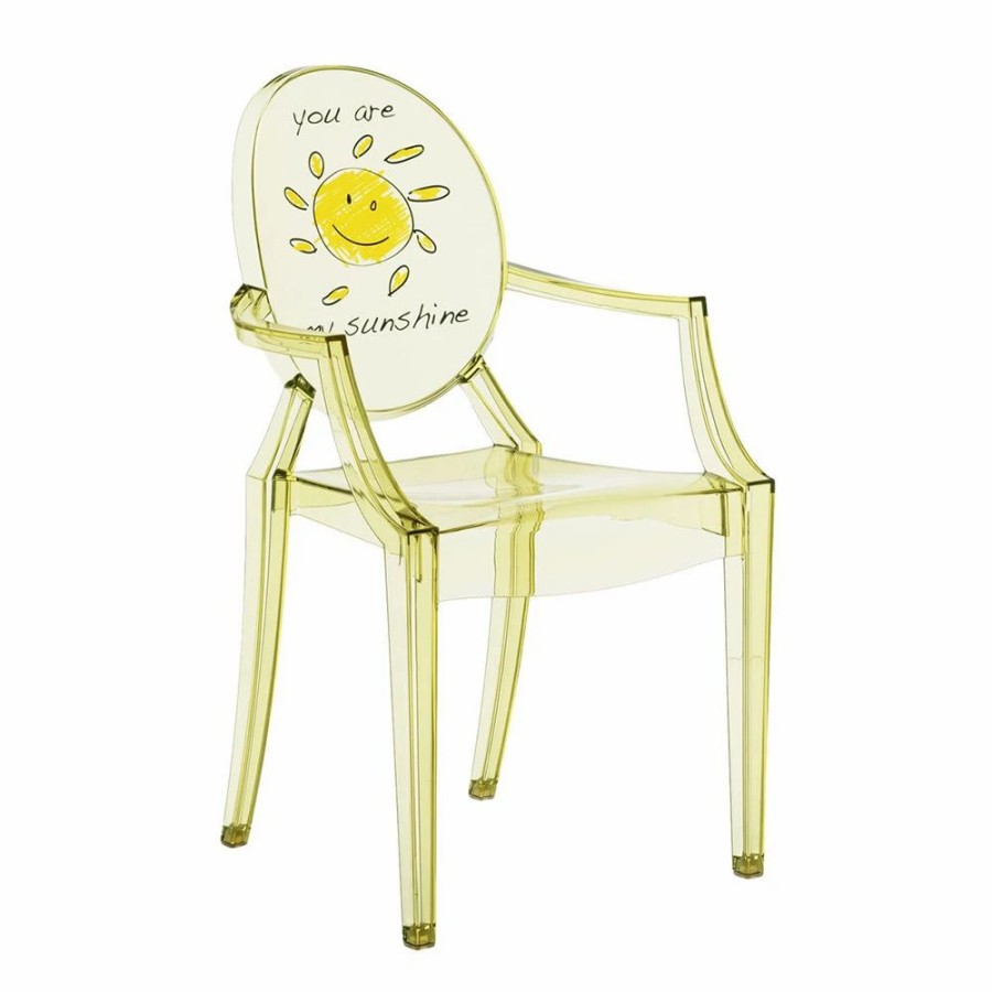 Gifts And Accessories * | Minima. Kartell Lou Lou Ghost Special Edition Kids Chair