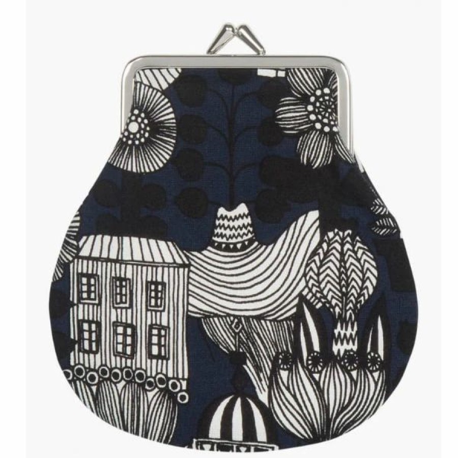 Gifts And Accessories * | Minima. Marimekko Pieni Kukkaro Puusepankatu Coin Purse