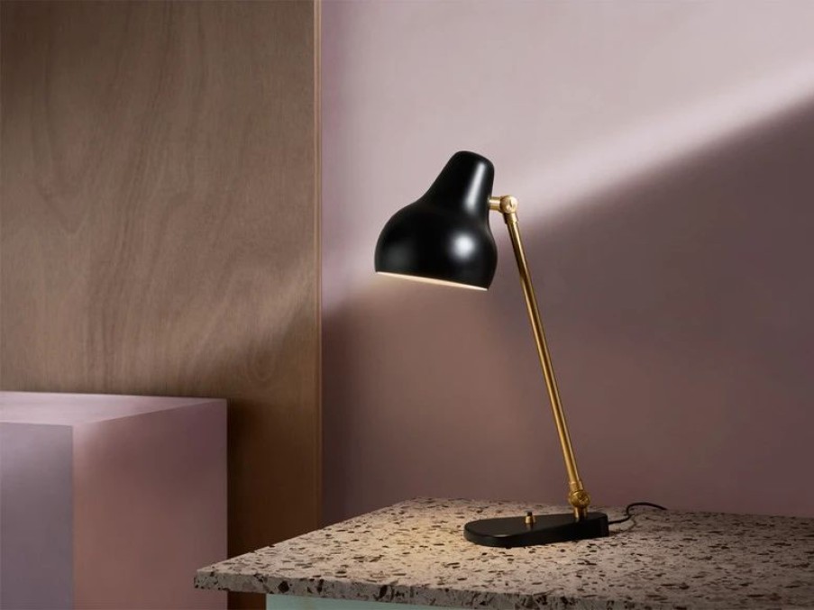 Lighting * | Minima. Louis Poulsen Vl38 Table Lamp Black