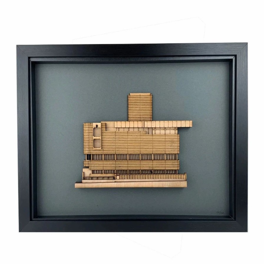 Gifts And Accessories * | Minima. Spaceplay Lasercut: New Street Signal Box Elevation Ii Edition