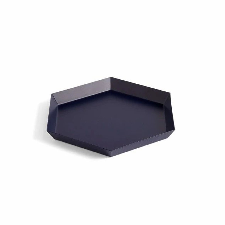 Gifts And Accessories * | Minima. Hay Kaleido Tray Small Dark Blue