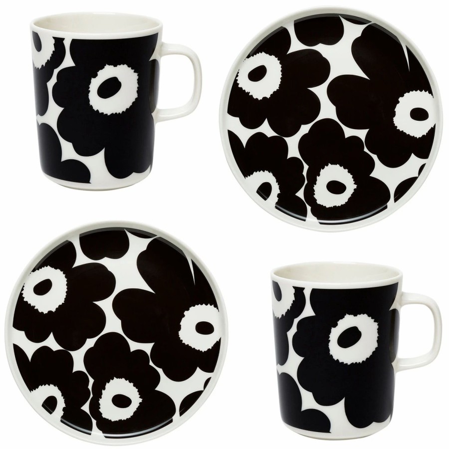 Gifts And Accessories * | Minima. Marimekko Oiva / Unikko Breakfast Set