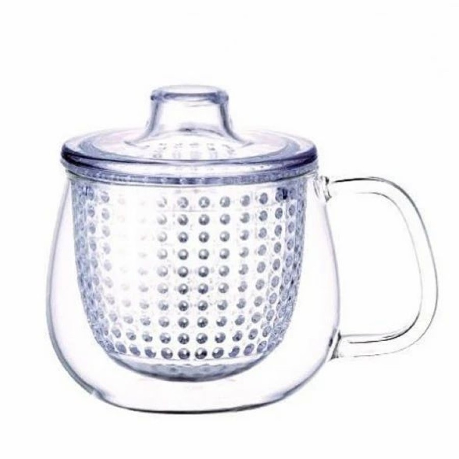 Gifts And Accessories * | Minima. Kinto Unimug- Glass Mug And Strainer Clear